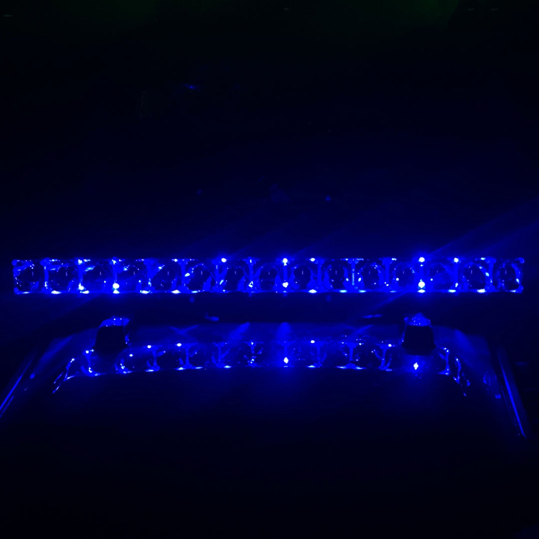 Pure White Light Bar with Backlit RGB